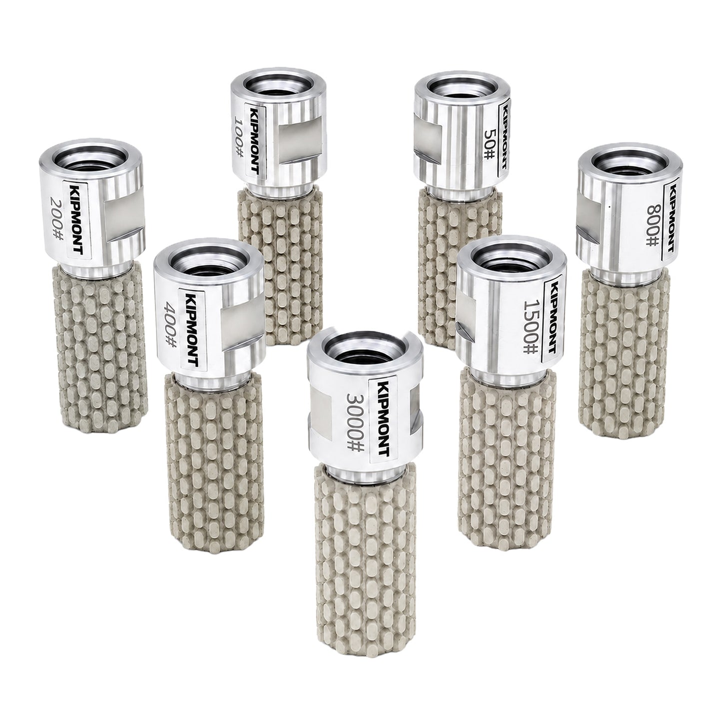1 inch diamond drum wheel set for light color stone sink cutout polishing