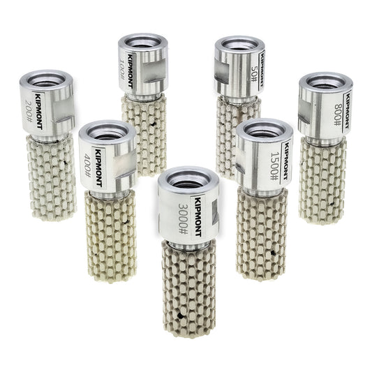 1 inch diamond drum wheel set for light color stone sink cutout polishing