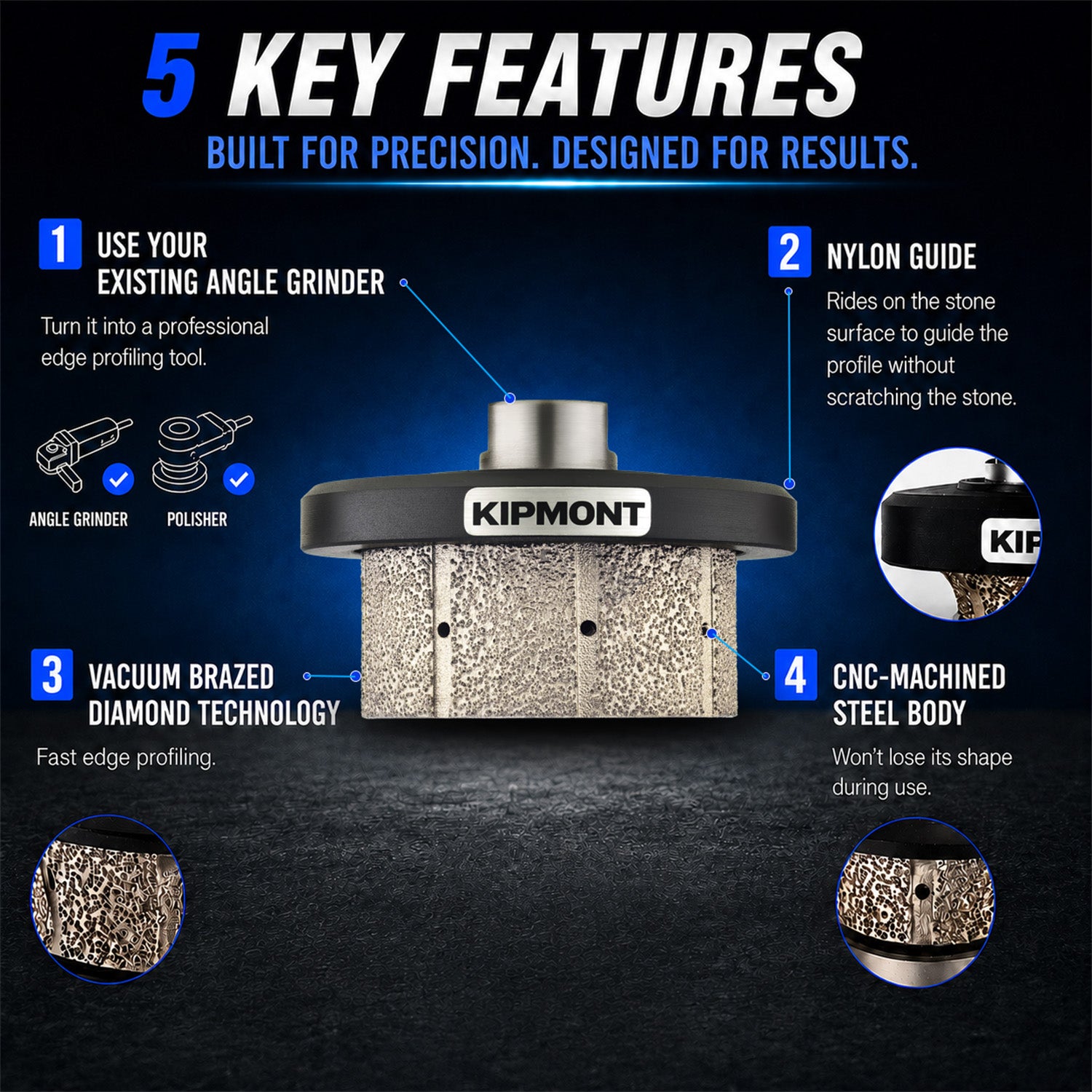 key features for straight edge hand profilers